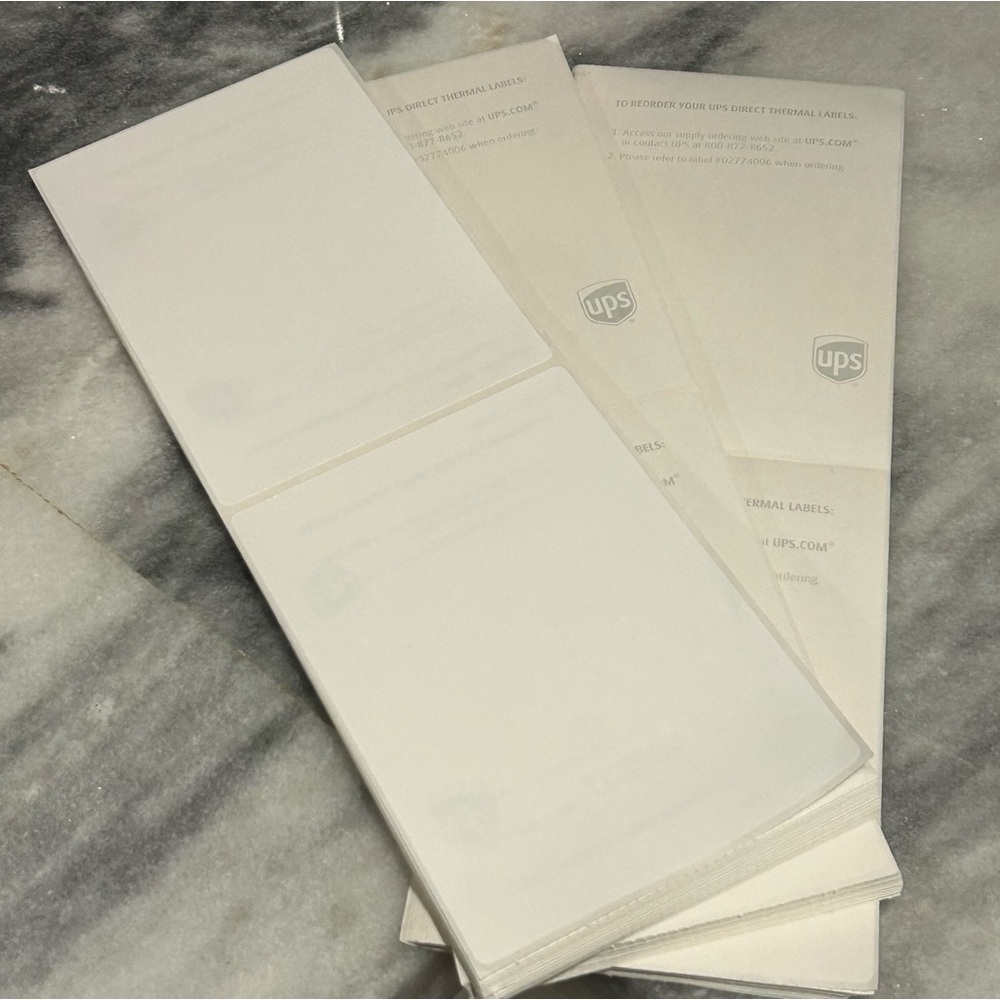 4x6 White Shipping Labels - 600 Pack - Picture 3 of 3
